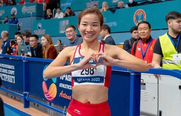 Nguyễn Thị Oanh phá kỷ lục cá nhân tại Giải Vô địch Thế giới - Ảnh 1.