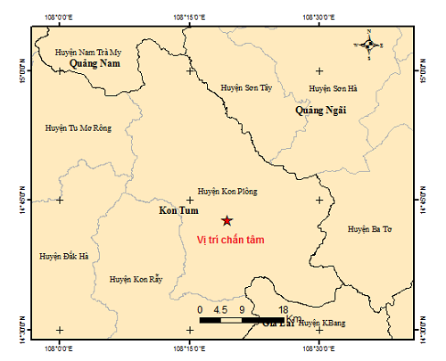 Tháng 8 trung bình mỗi ngày xảy ra 1 trận động đất ở Kon Tum - Ảnh 2.