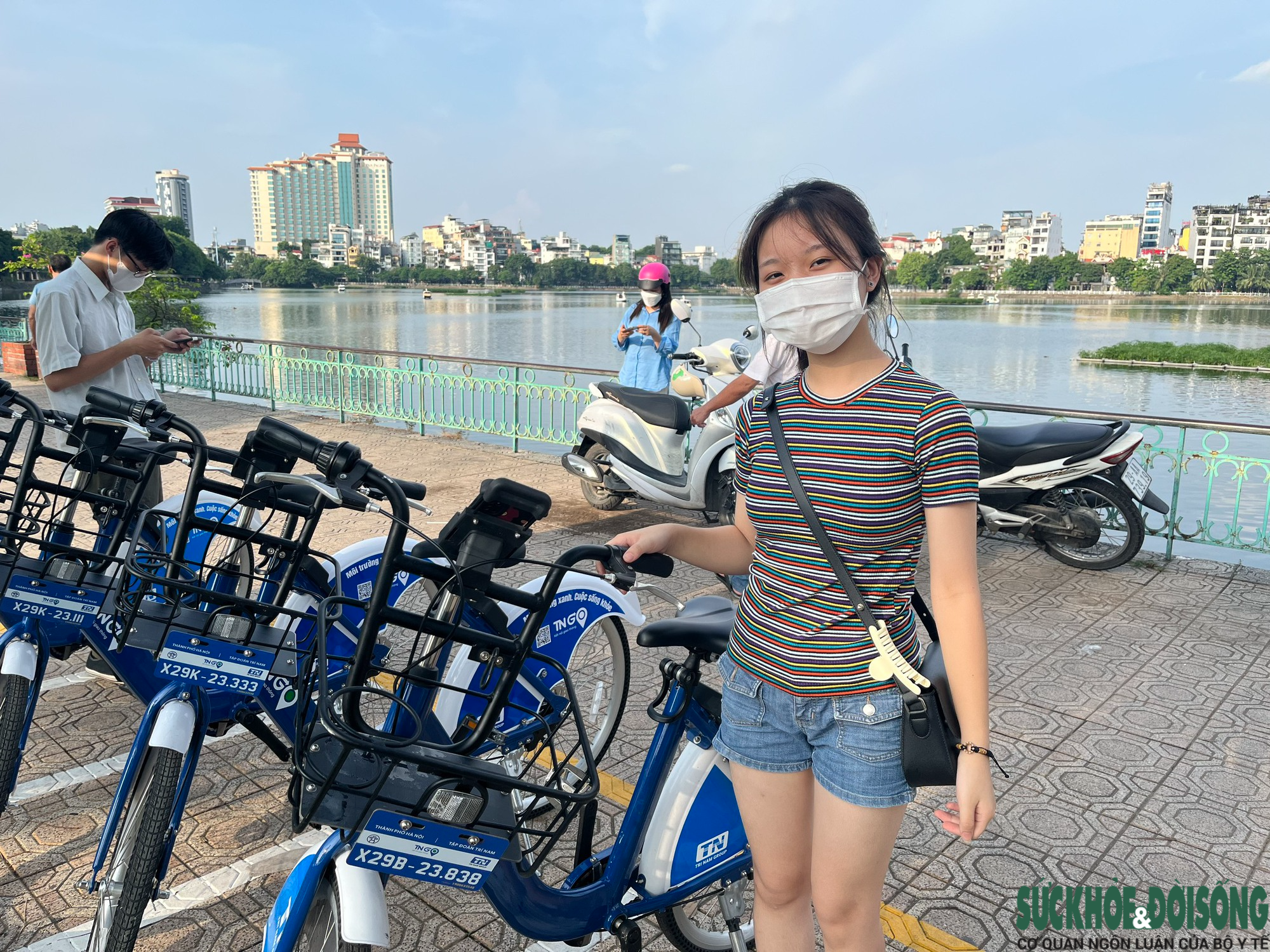 Trải nghiệm xe đạp công cộng giá chỉ bằng cốc trà đá tại Hà Nội - Ảnh 6.