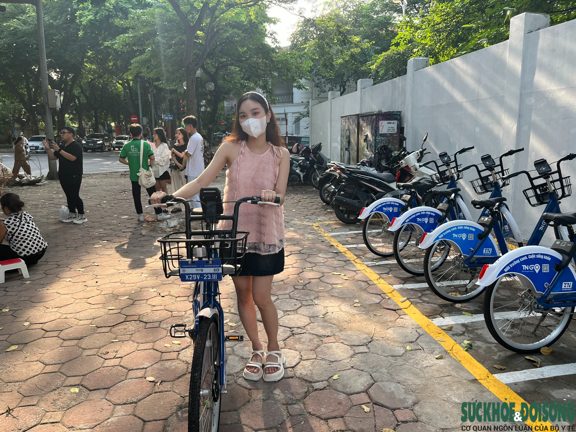 Trải nghiệm xe đạp công cộng giá chỉ bằng cốc trà đá tại Hà Nội - Ảnh 8.