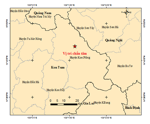 Kon Tum xảy ra 3 trận động đất liên tiếp trong đêm, diễn biến còn phức tạp - Ảnh 2.