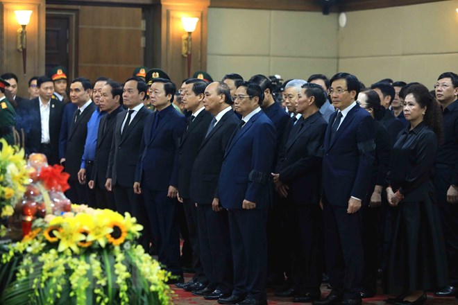 Tổ chức trọng thể Lễ Truy điệu Phó Thủ tướng Lê Văn Thành ở Hải Phòng - Ảnh 3.