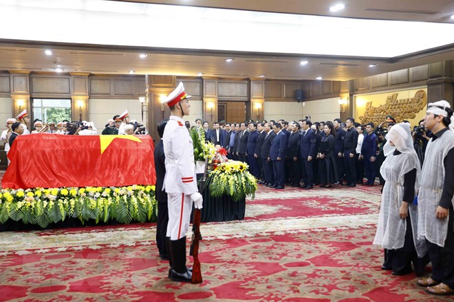 Tổ chức trọng thể Lễ Truy điệu Phó Thủ tướng Lê Văn Thành ở Hải Phòng - Ảnh 7.
