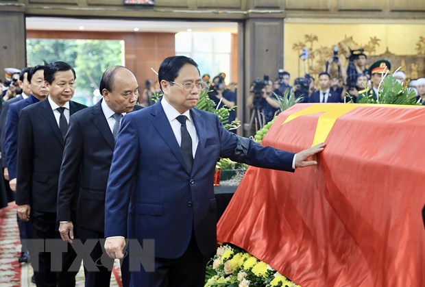 Tổ chức trọng thể Lễ Truy điệu Phó Thủ tướng Lê Văn Thành ở Hải Phòng - Ảnh 1.