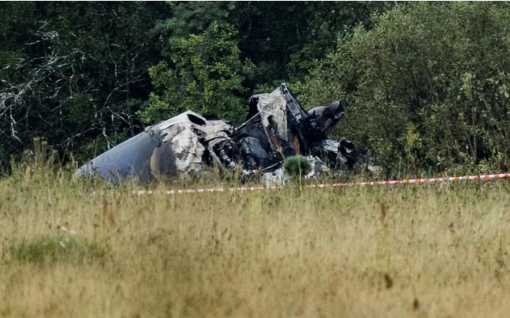 Đã xác định được thi thể trùm Wagner trong số 10 người thiệt mạng trên máy bay gặp nạn