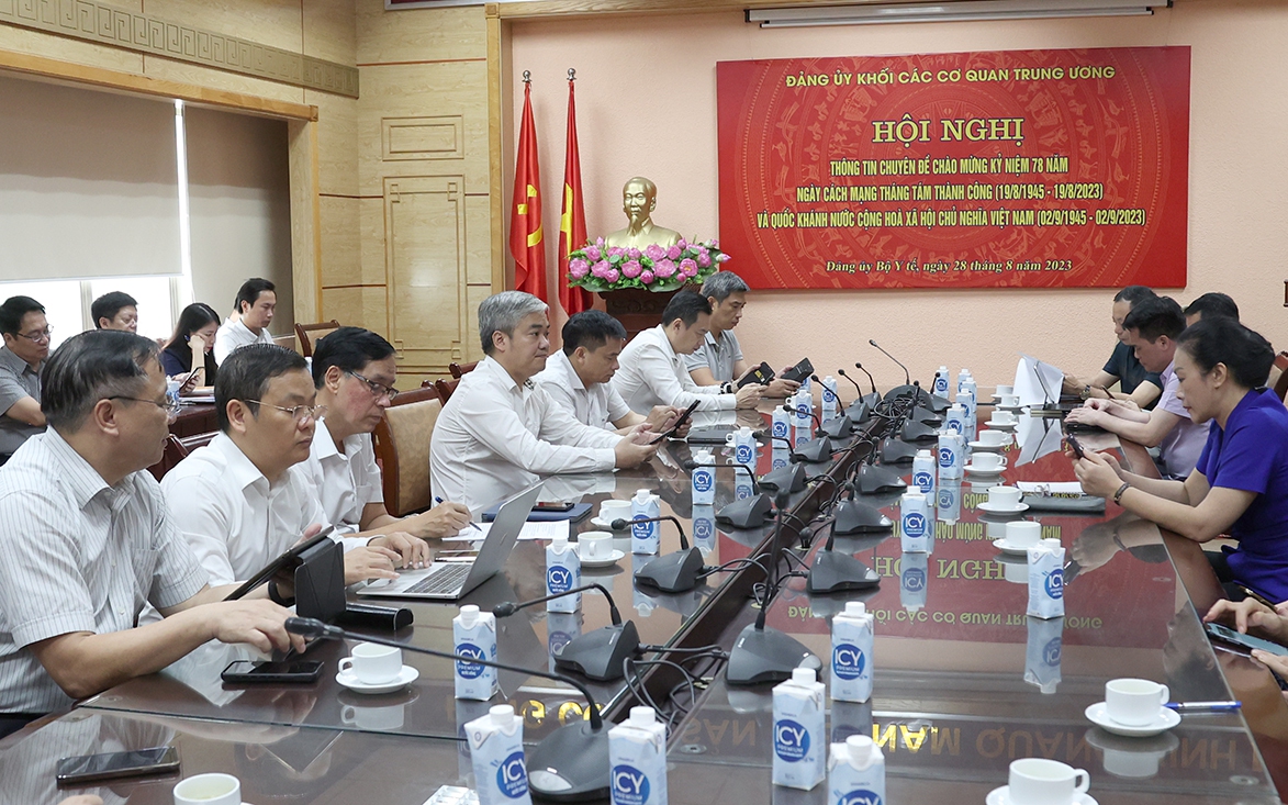 Hội nghị thông tin chuyên đề chào mừng Kỷ niệm 78 năm Ngày Cách mạng Tháng Tám thành công và Quốc khánh 2/9