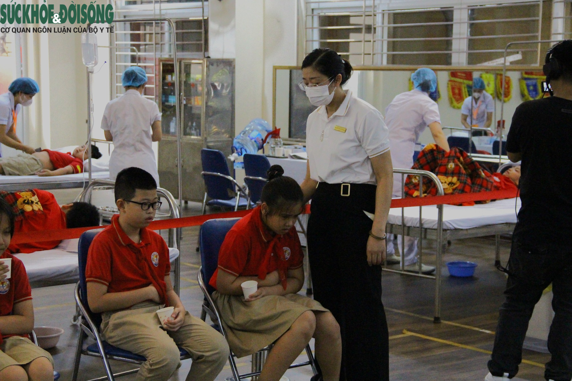 Toàn cảnh cuộc diễn tập điều tra, xử lý ngộ độc thực phẩm tập thể tại trường học - Ảnh 13.