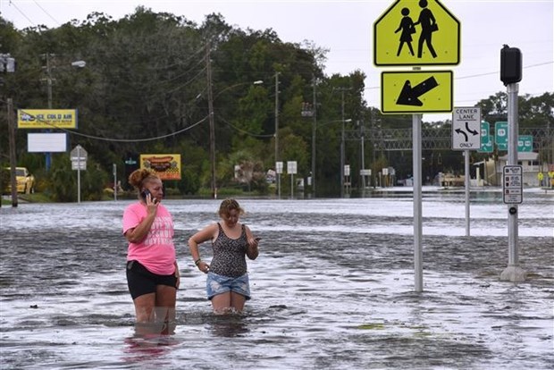 Mỹ: Bang Florida tập trung khắc phục hậu quả bão Idalia - Ảnh 1.