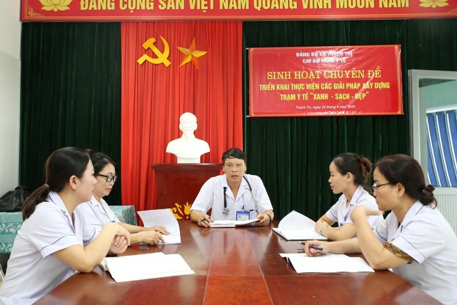Hà Tĩnh: Chăm sóc tốt sức khỏe người dân từ tuyến y tế cơ sở - Ảnh 1.