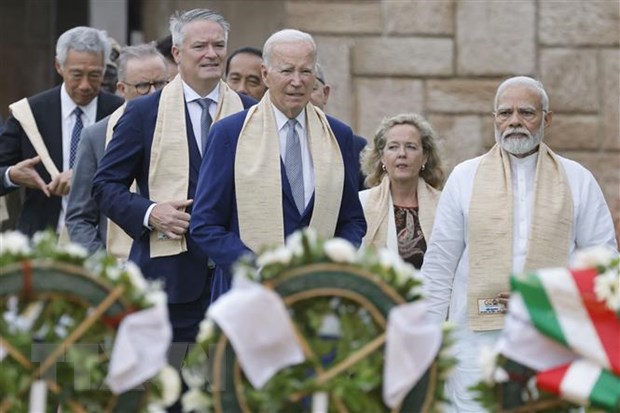 Tổng thống Mỹ Joe Biden kết thúc chuyến thăm tới Ấn Độ - Ảnh 1.
