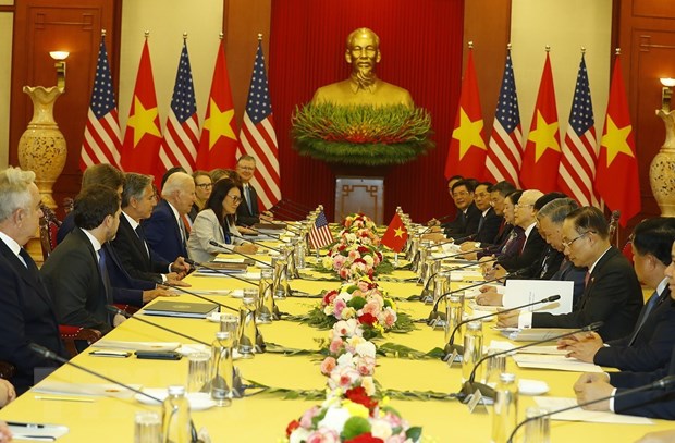 Việt Nam-Hoa Kỳ xác lập Quan hệ Đối tác Chiến lược Toàn diện - Ảnh 1.