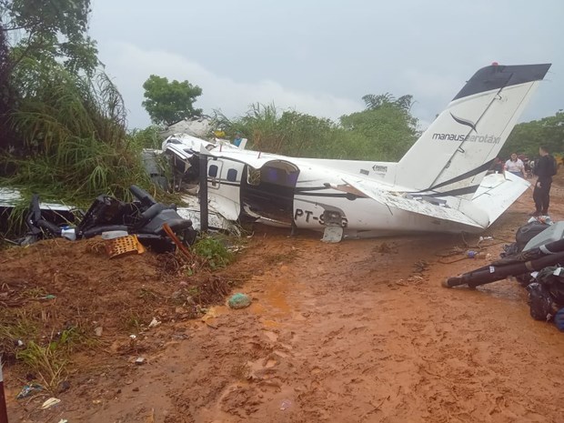 14 người đã thiệt mạng trong vụ tai nạn máy bay tại Brazil - Ảnh 1.