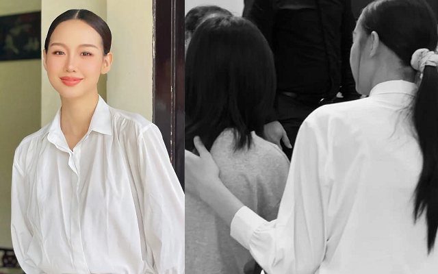 Hoa hậu Bảo Ngọc nhận nuôi bé gái mất cả gia đình trong vụ cháy chung cư mini: "Chị sẽ lo cho em ăn học đến khi em tròn 18 tuổi"