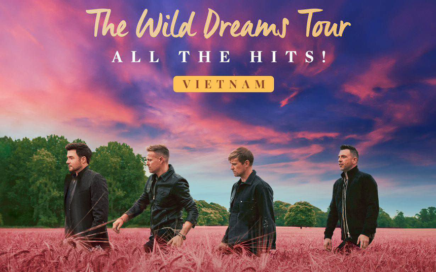 Nhóm nhạc Westlife phấn khích khi trở lại Việt Nam sau 12 năm
