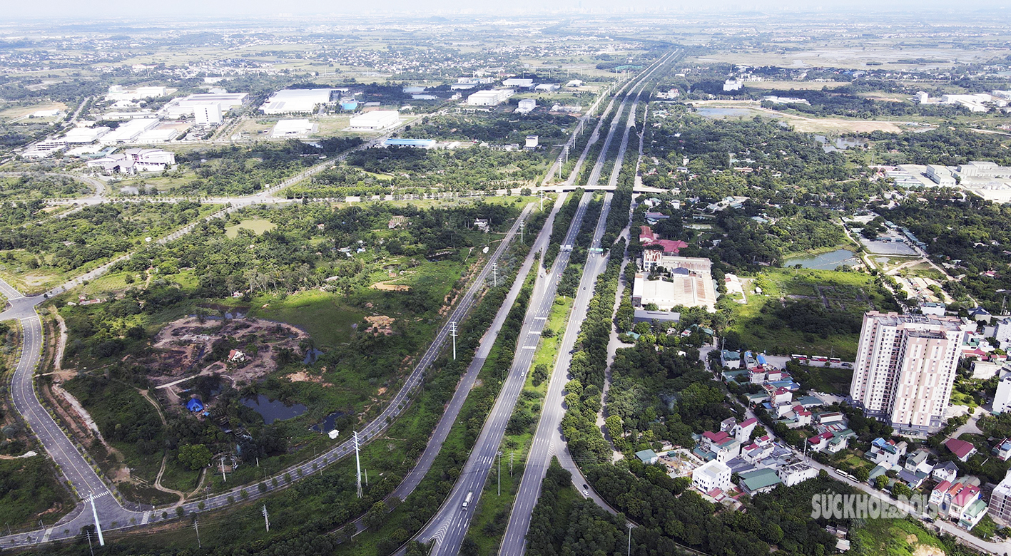 Đại lộ hiện đại nhất Việt Nam nhìn từ trên cao như một khu 'rừng tái sinh' - Ảnh 2.