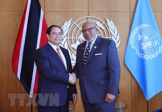 Thủ tướng gặp Chủ tịch Đại Hội đồng Liên hợp quốc khóa 78 - Ảnh 1.