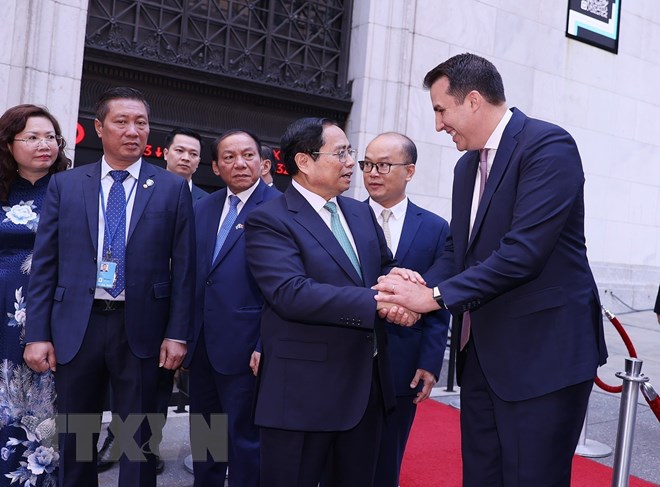 Thủ tướng rung chuông mở đầu phiên giao dịch Sàn Chứng khoán New York - Ảnh 3.