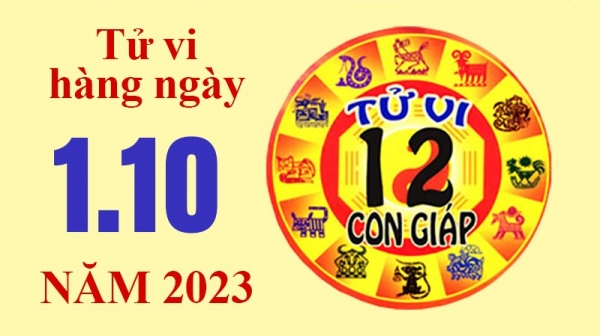 Tử vi 12 con giáp hôm nay 1/10: Tuổi Tý đề cao cảnh giác, tuổi Ngọ có cơ hội kiếm tiền - Ảnh 1.