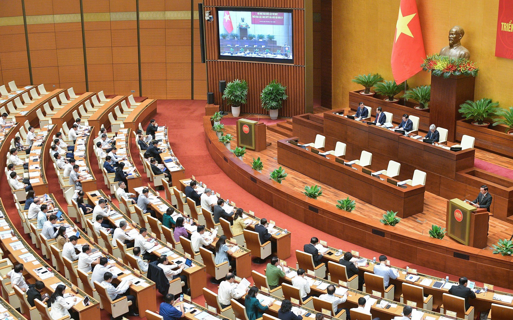 Hội nghị toàn quốc đánh giá về công tác triển khai 52 luật, nghị quyết của Quốc hội khóa XV