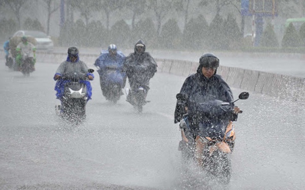 Cao điểm trong đợt mưa dông ở miền Bắc là ngày nào?