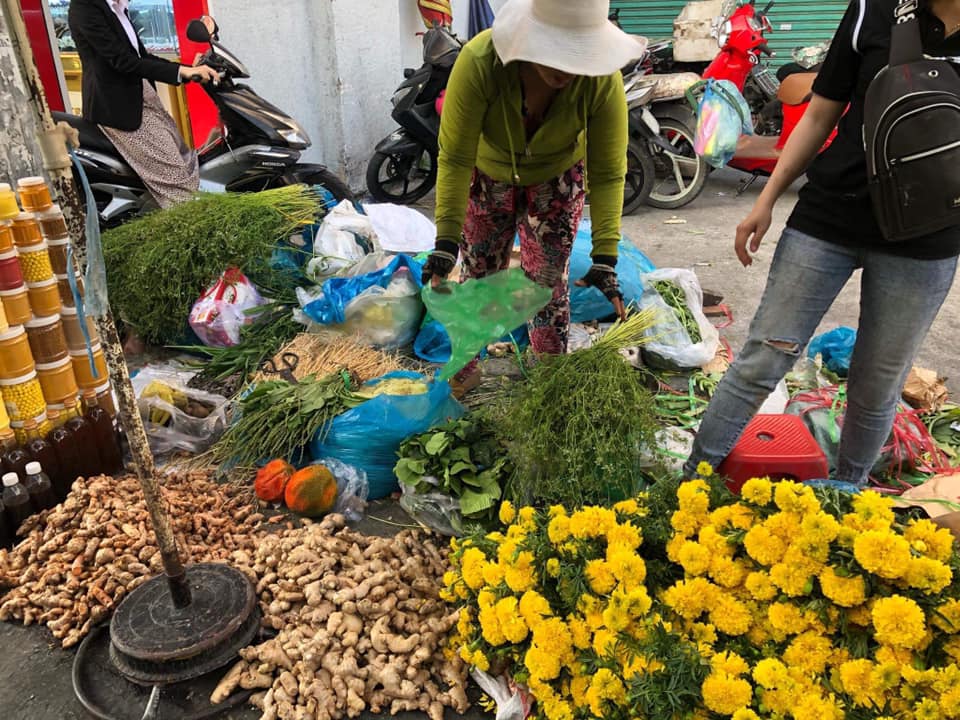 Mùi già xuống phố phục vụ người Hà Nội, giá bán chỉ từ 15.000 đồng/bó- Ảnh 1.