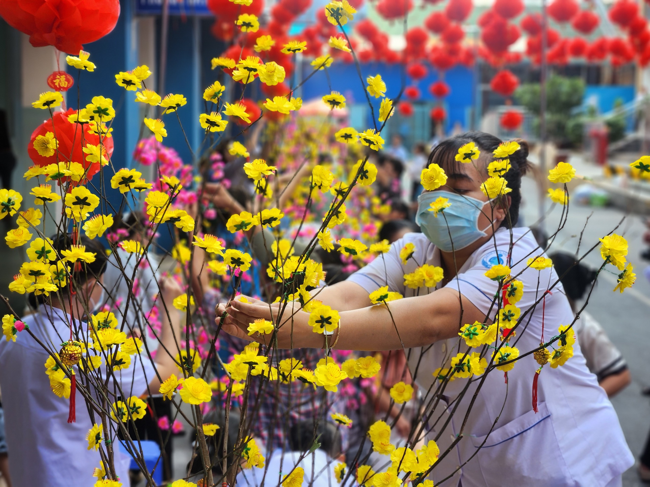 'Xuân yêu thương' ở Bệnh viện Nhi đồng 1- Ảnh 9.