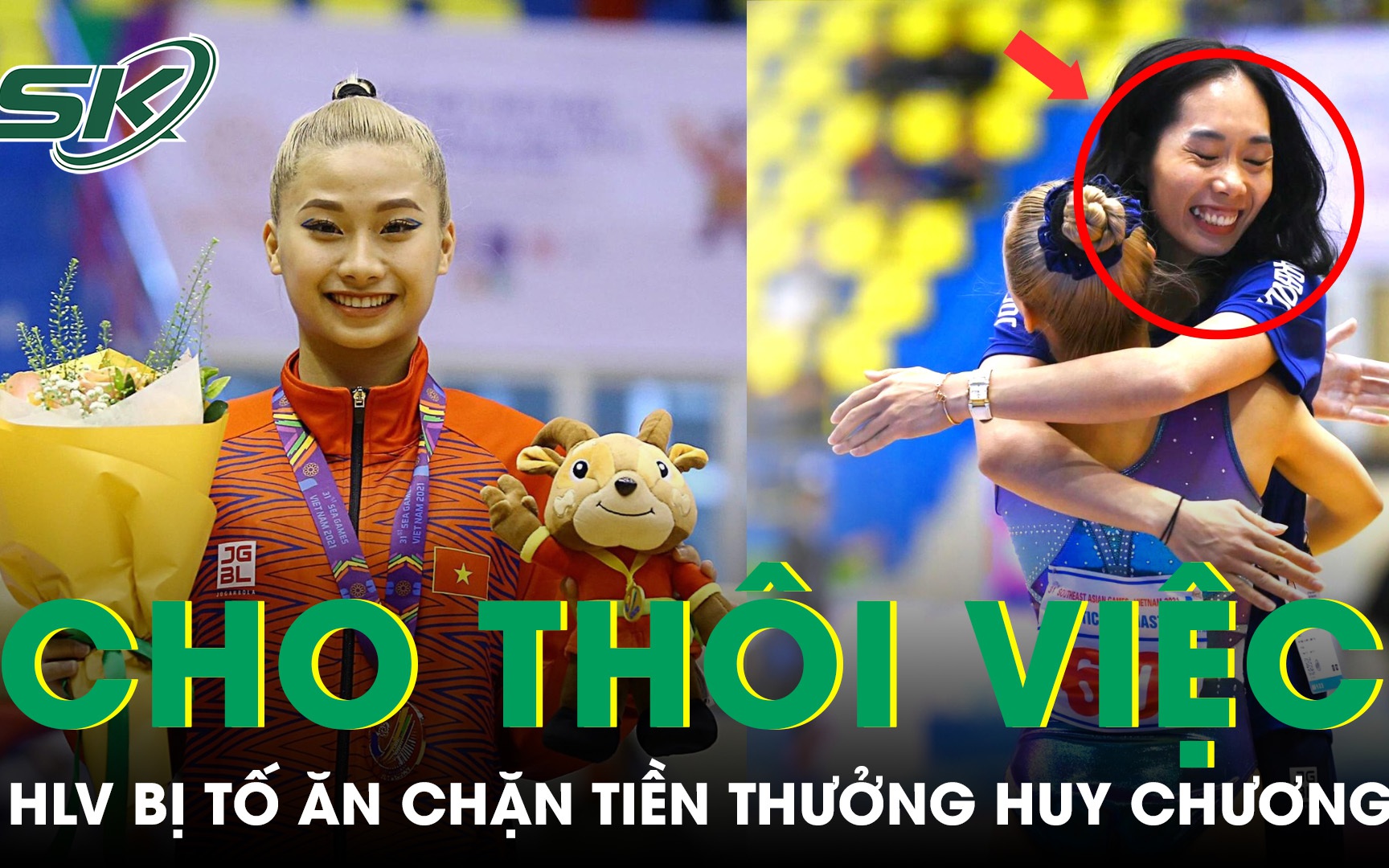 Cho thôi việc HLV đội tuyển TDDC bị tố ‘ăn chặn’ tiền thưởng huy chương của VĐV