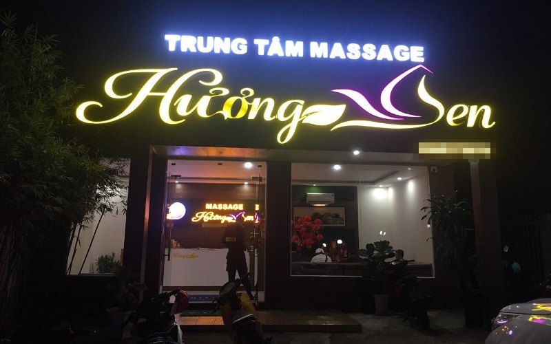 Phát hiện hoạt động mại dâm trong Trung tâm Massage Hương Sen