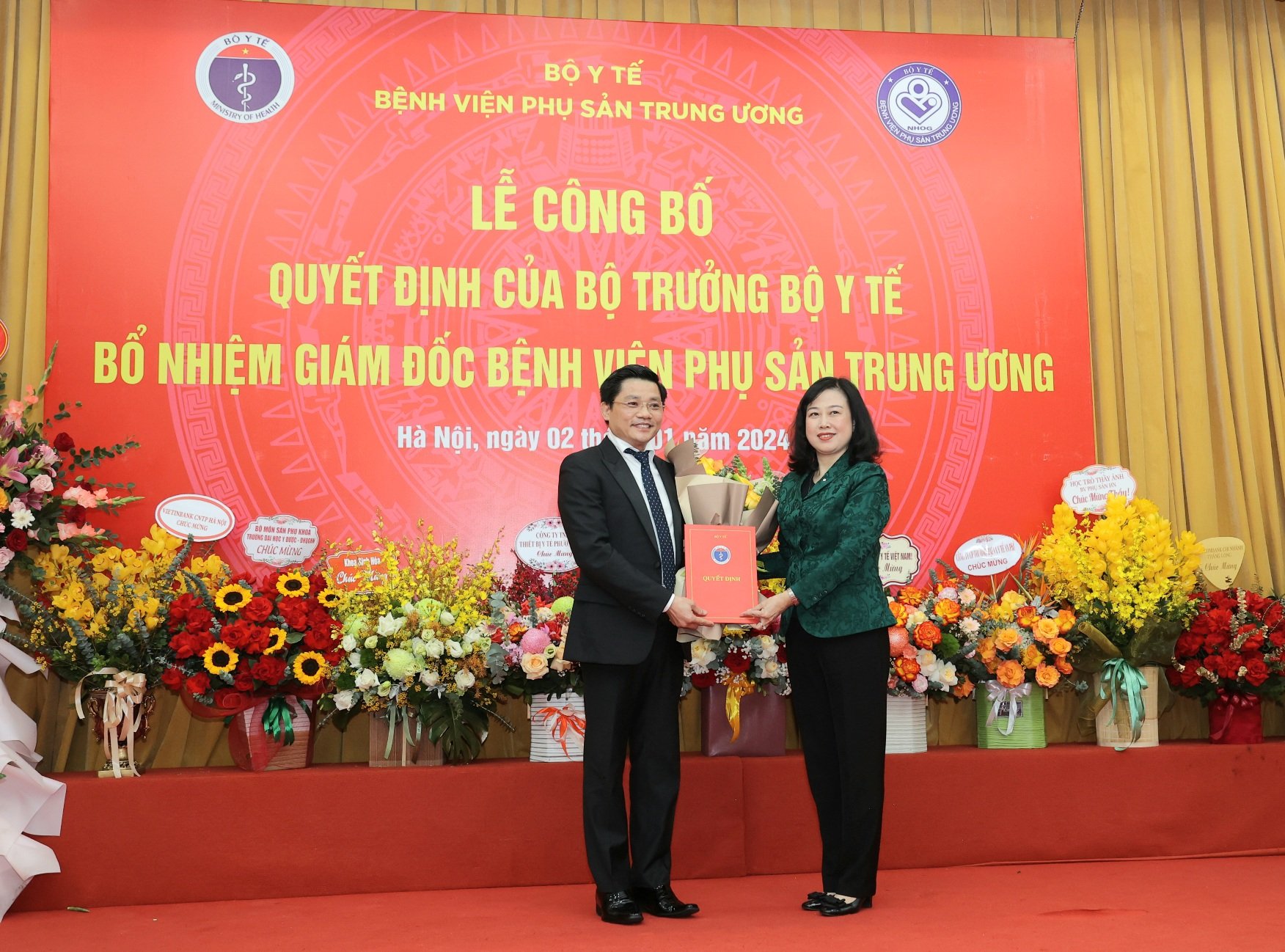 Bộ Y tế điều động, bổ nhiệm GS.TS Nguyễn Duy Ánh làm Giám đốc Bệnh viện Phụ sản TW- Ảnh 1.