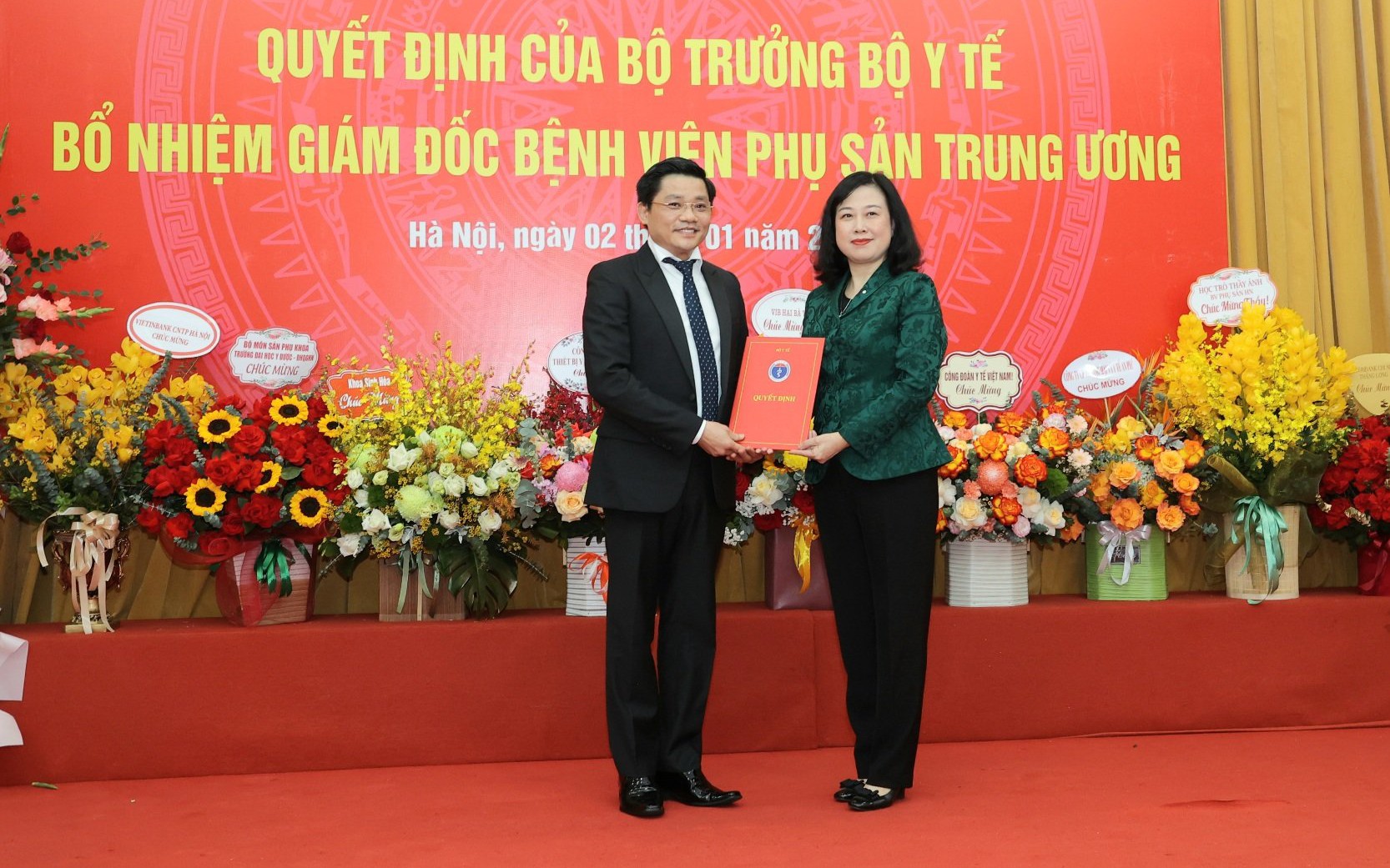 Bộ Y tế điều động, bổ nhiệm GS.TS Nguyễn Duy Ánh làm Giám đốc Bệnh viện Phụ sản TW