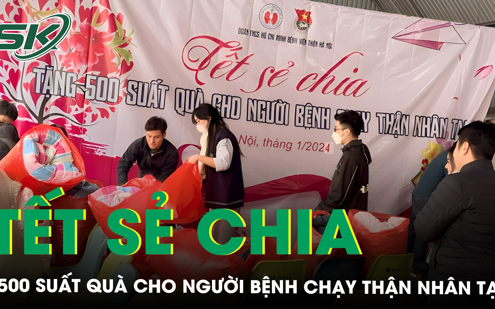 Tết sẻ chia ‘500 suất quà cho người bệnh chạy thận nhân tạo’