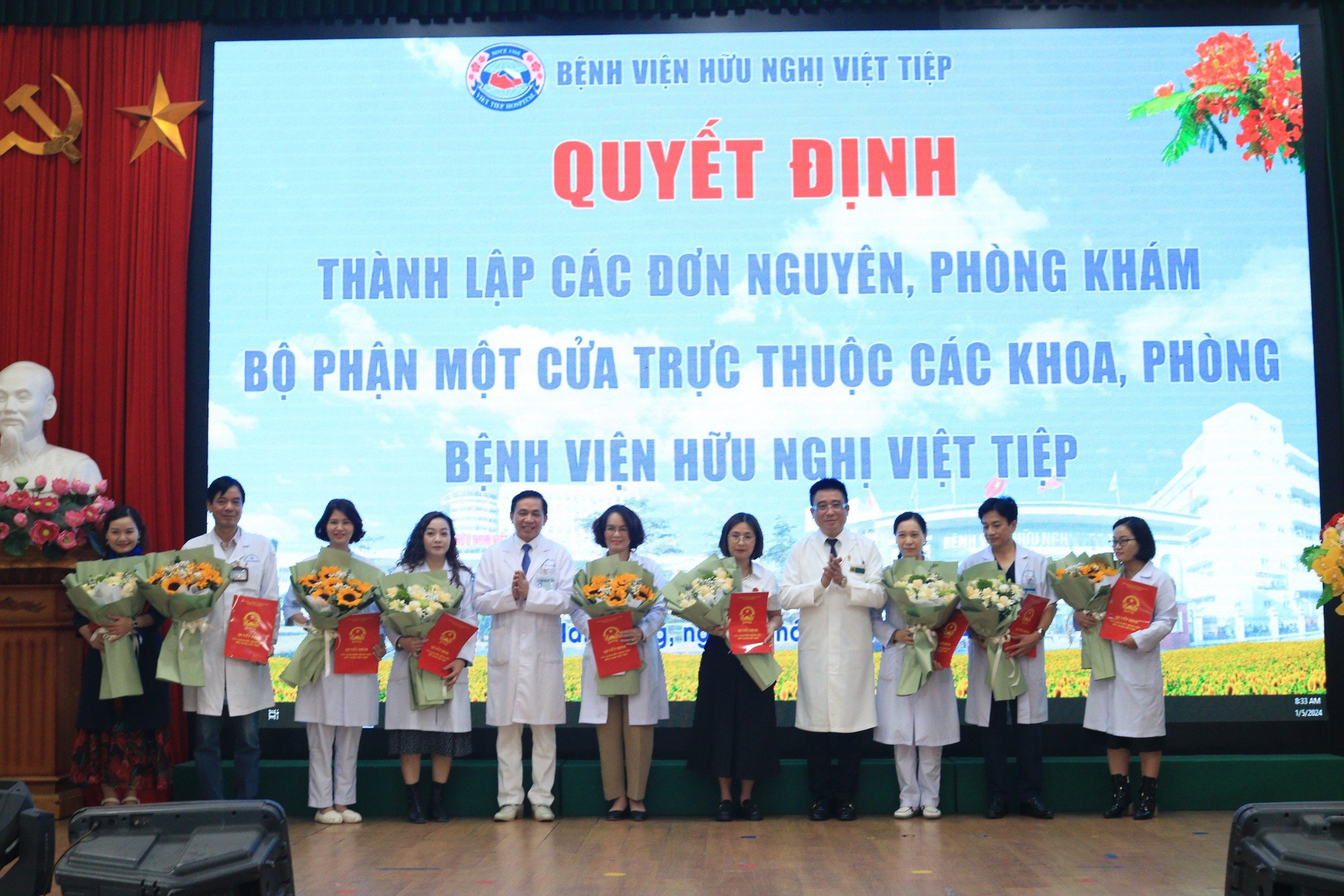 Bệnh viện Việt Tiệp Hải Phòng thành lập 9 đơn nguyên, phòng khám, bộ phận 'một cửa' - Ảnh 1.