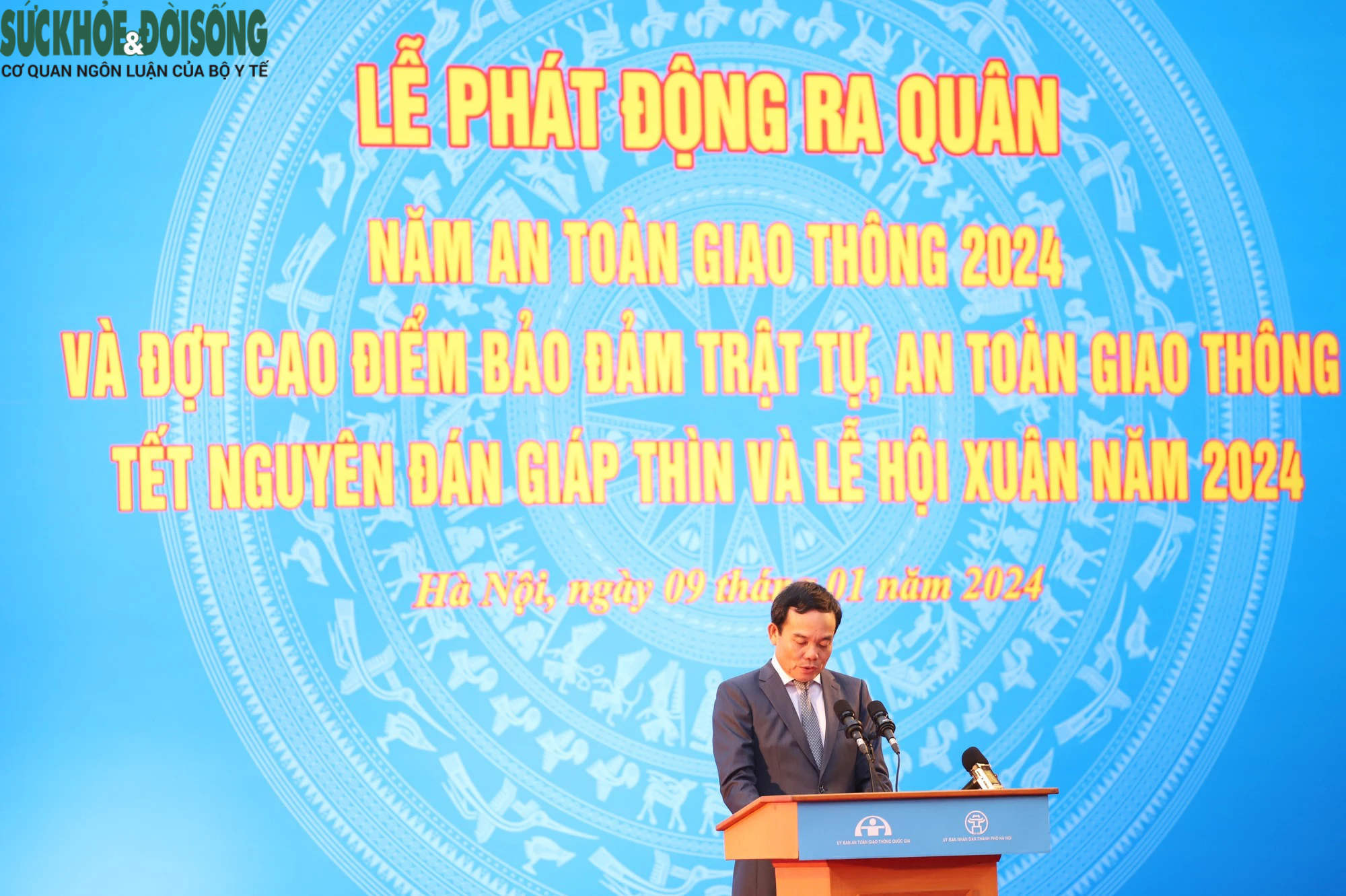 Ấn tượng Lễ ra quân Năm An toàn giao thông 2024- Ảnh 3.