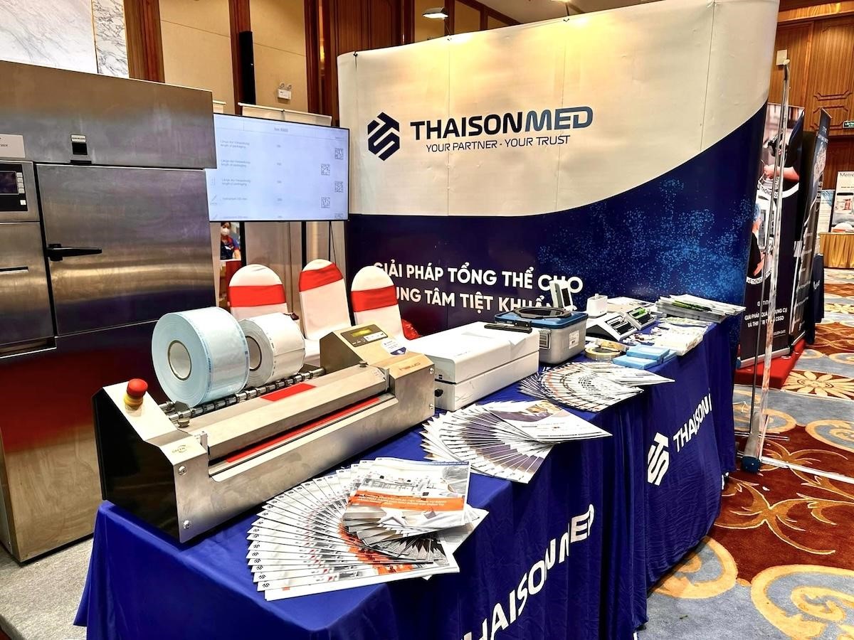 Khăn trải bàn in logo từ Hải Triều: Giải pháp quảng bá tinh tế trong sự kiện, triển lãm ngành y dược- Ảnh 2. Khăn trải bàn in logo từ Hải Triều: Giải pháp quảng bá tinh tế trong sự kiện, triển lãm ngành y dược- Ảnh 2.