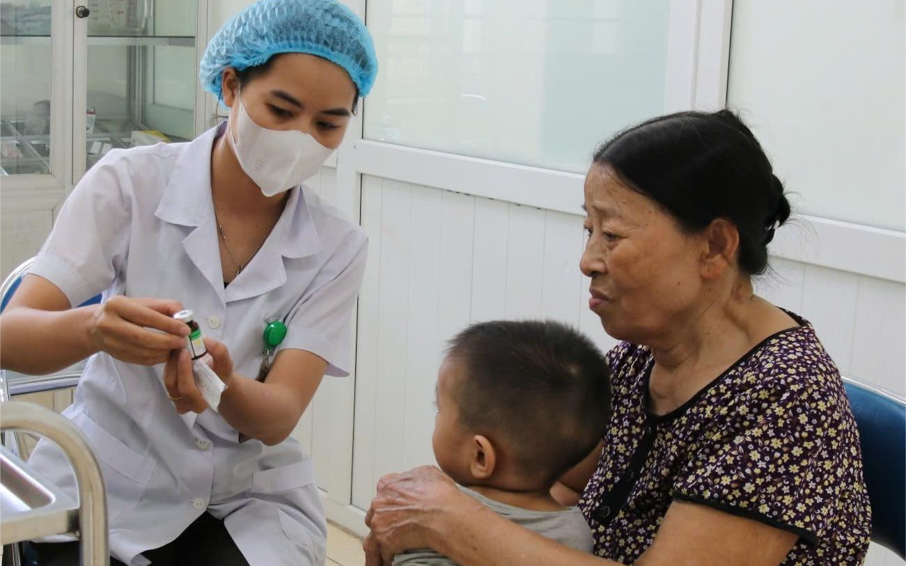 Hà Nội bước vào chiến dịch tiêm chủng vaccine sởi