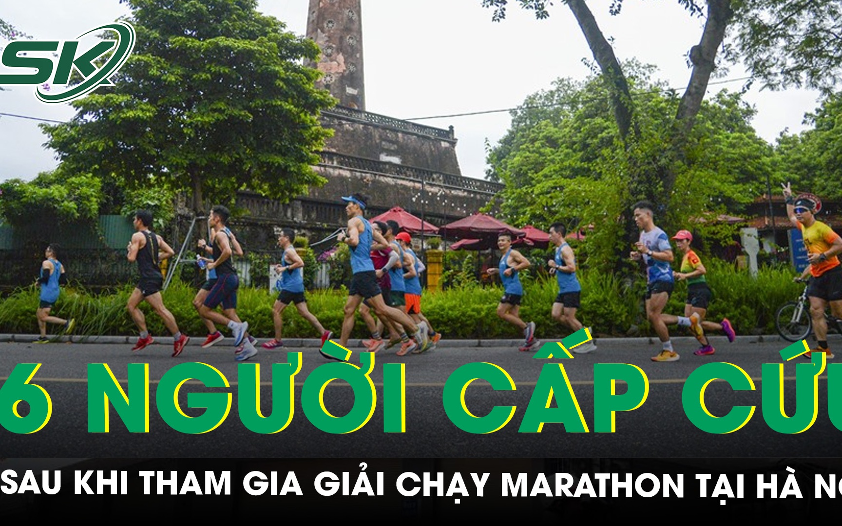 Tham gia giải chạy marathon, 6 người cấp cứu rối loạn ý thức