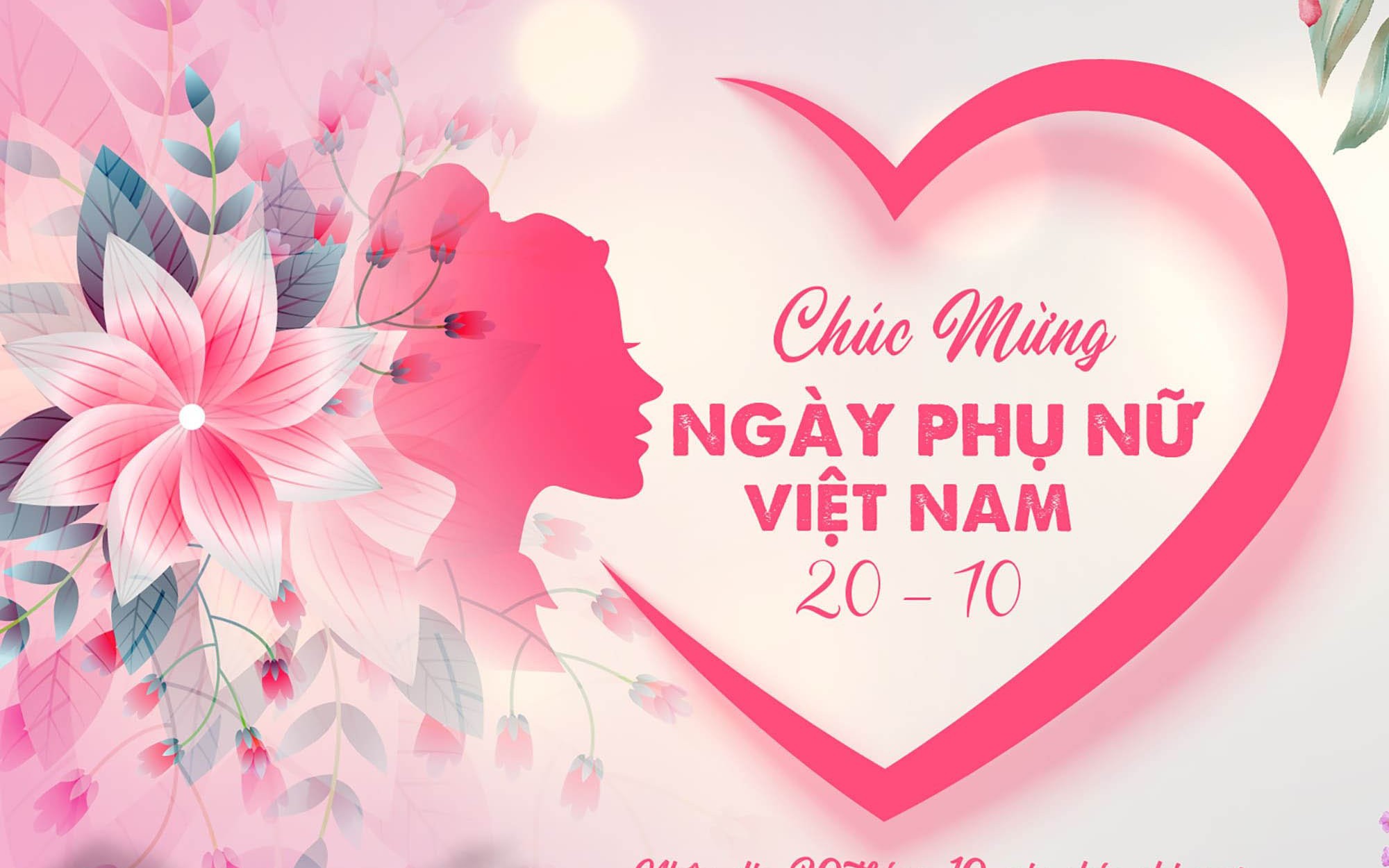 Những mẫu thiệp chúc mừng ngày Phụ nữ Việt Nam 20/10 online đẹp nhất