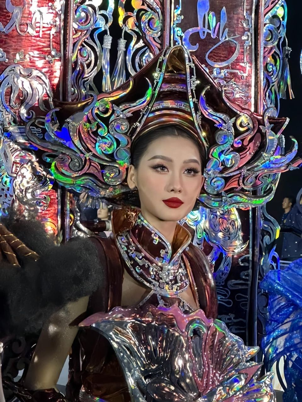 Vị trí của Quế Anh trước thềm chung kết Miss Grand International 2024- Ảnh 1.