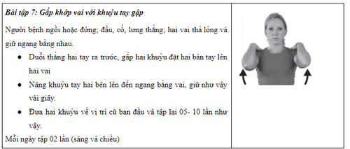 Bài tập cho người bệnh ung thư vú- Ảnh 8.