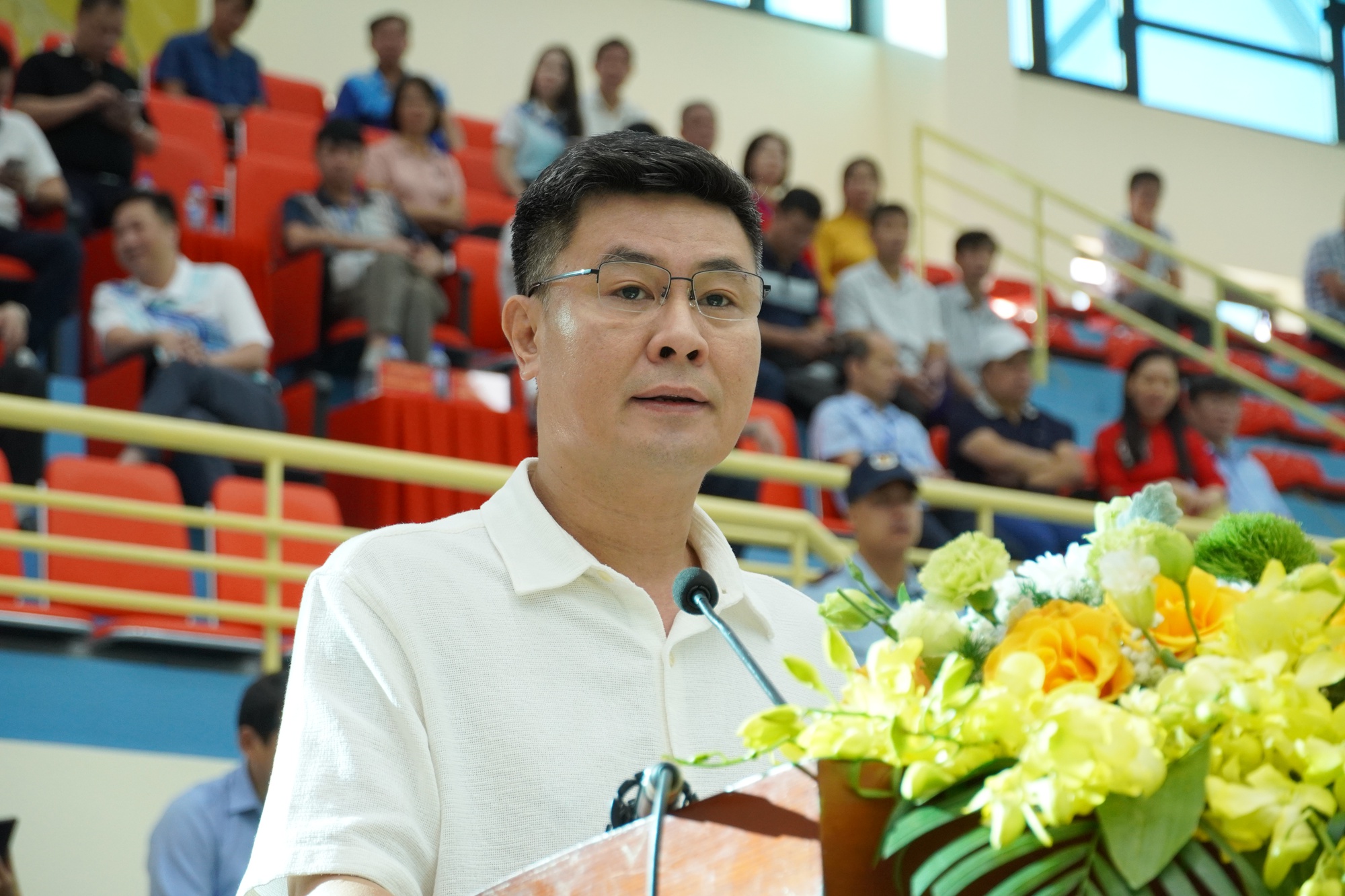 Khai mạc Giải Cầu lông toàn quốc Báo Thanh tra lần thứ XIX- Ảnh 4. Khai mạc Giải Cầu lông toàn quốc Báo Thanh tra lần thứ XIX- Ảnh 4.