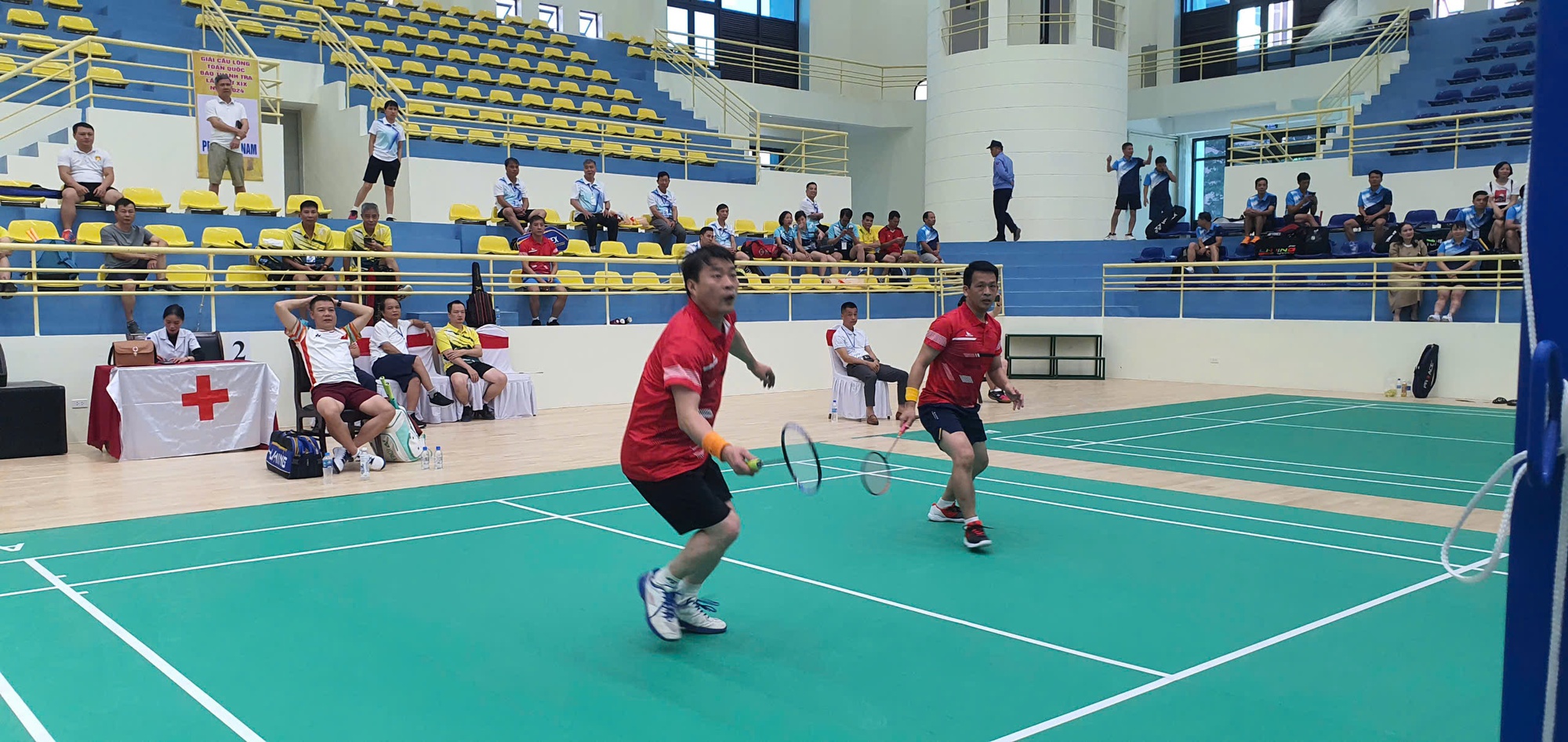 Khai mạc Giải Cầu lông toàn quốc Báo Thanh tra lần thứ XIX- Ảnh 8. Khai mạc Giải Cầu lông toàn quốc Báo Thanh tra lần thứ XIX- Ảnh 8.