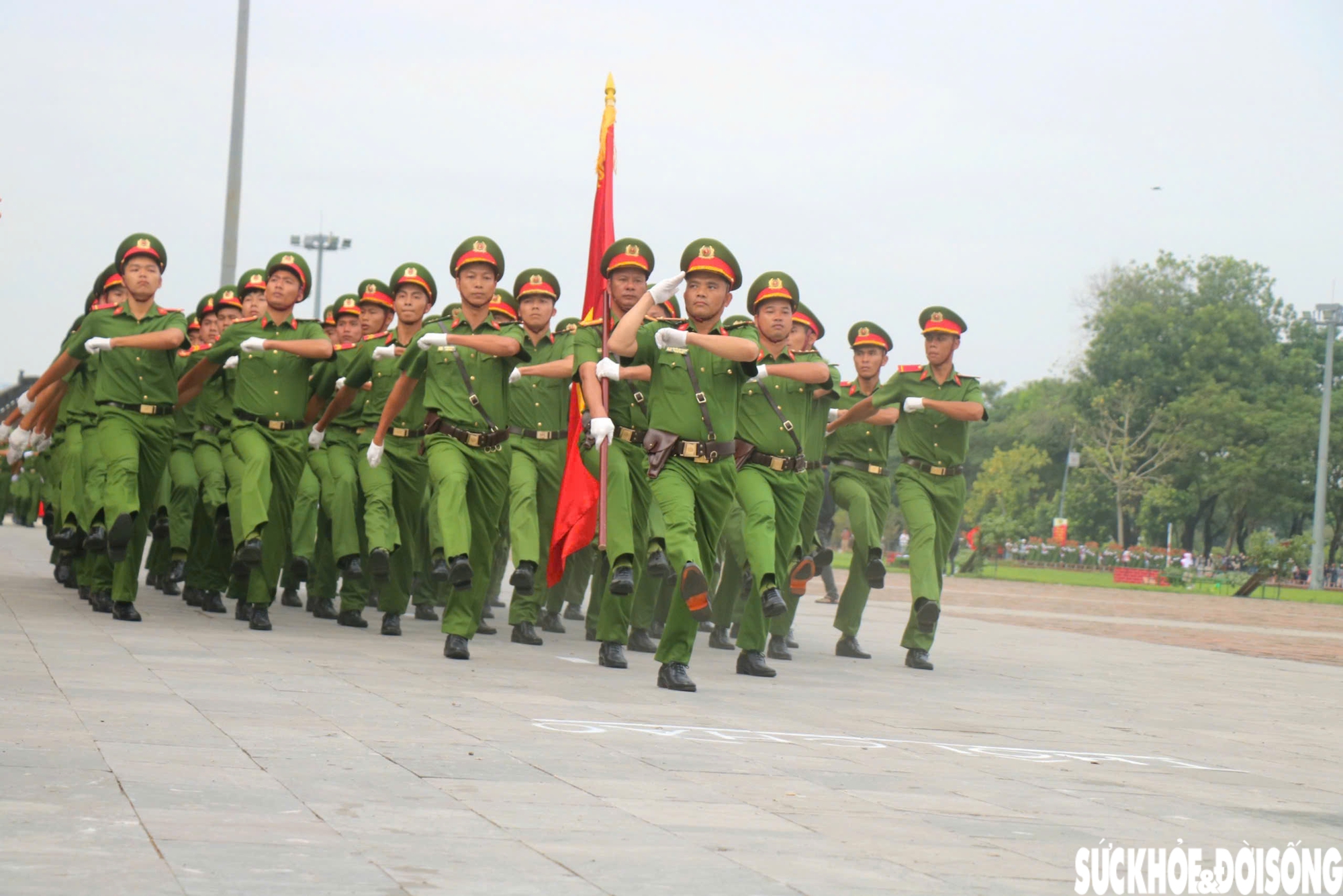 Mãn nhãn màn trình diễn võ thuật, khí công tại hội thi ngành công an- Ảnh 3.