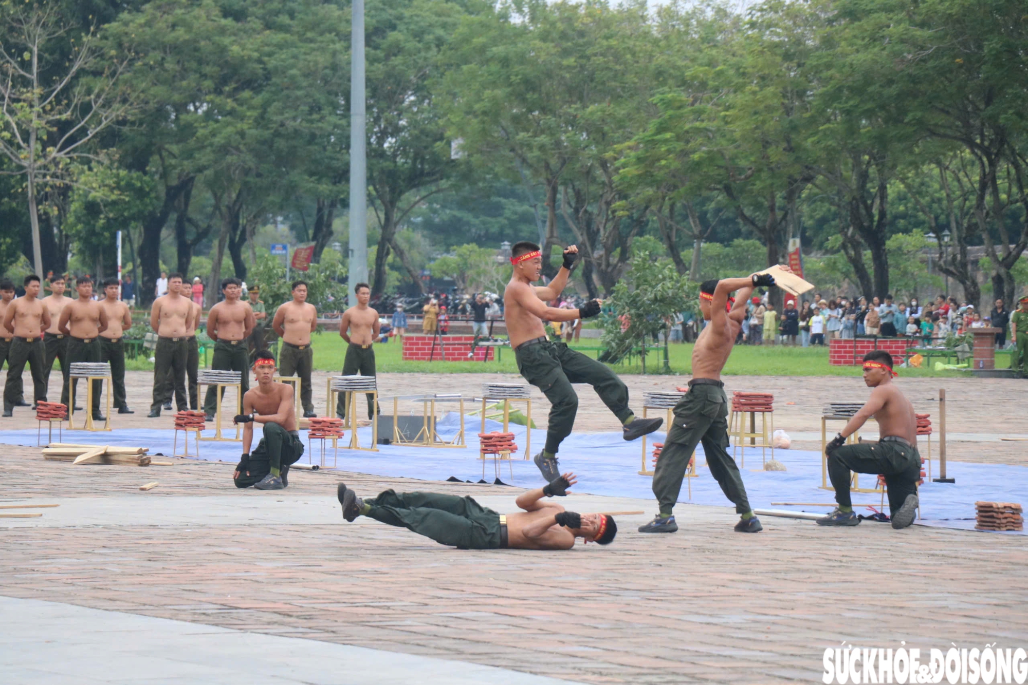 Mãn nhãn màn trình diễn võ thuật, khí công tại hội thi ngành công an- Ảnh 14.