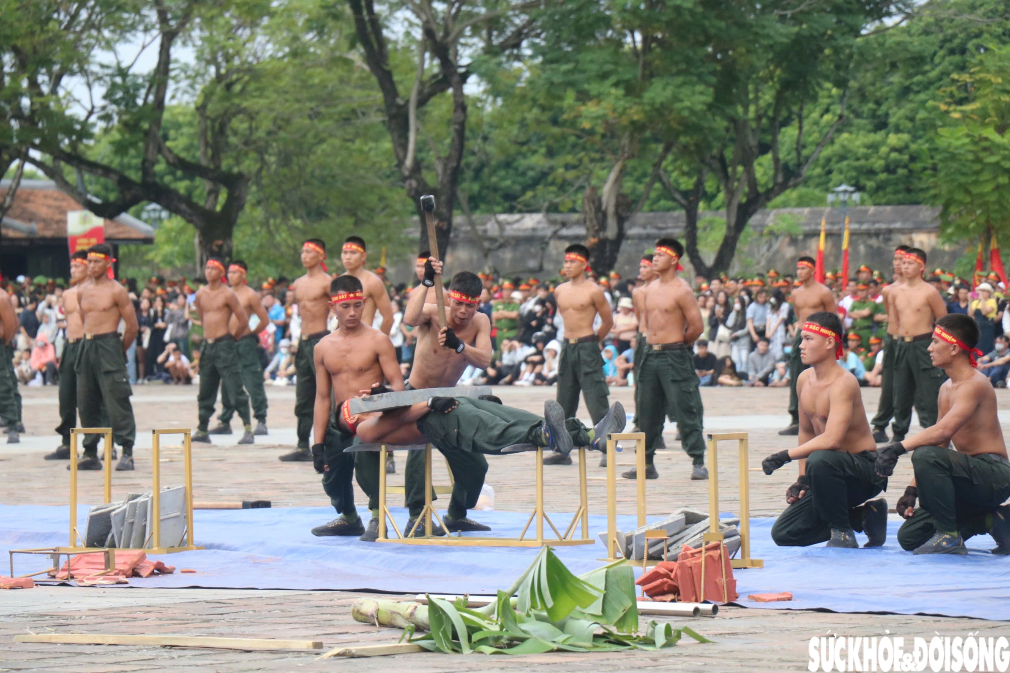 Mãn nhãn màn trình diễn võ thuật, khí công tại hội thi ngành công an- Ảnh 16.