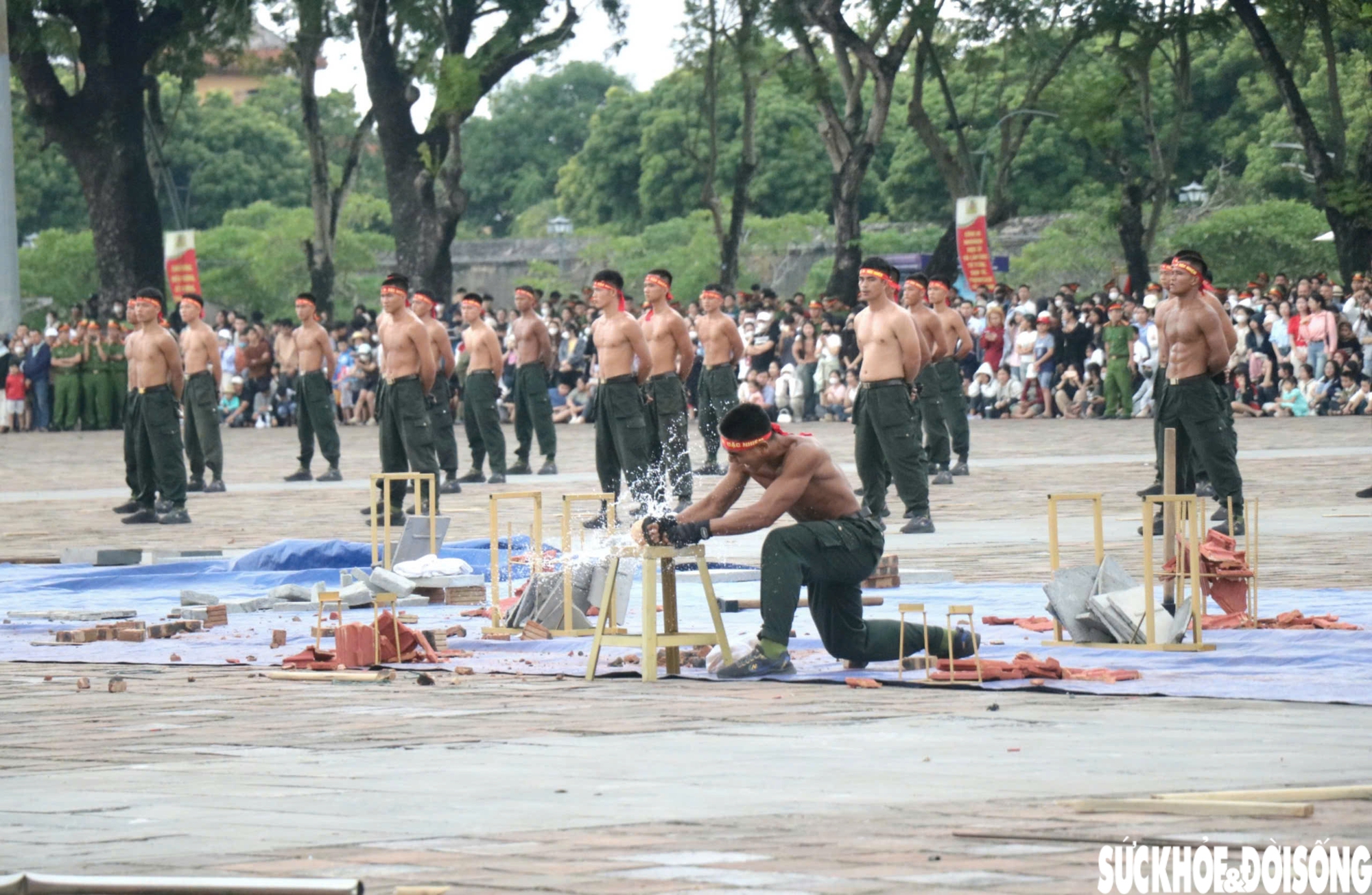 Mãn nhãn màn trình diễn võ thuật, khí công tại hội thi ngành công an- Ảnh 17.