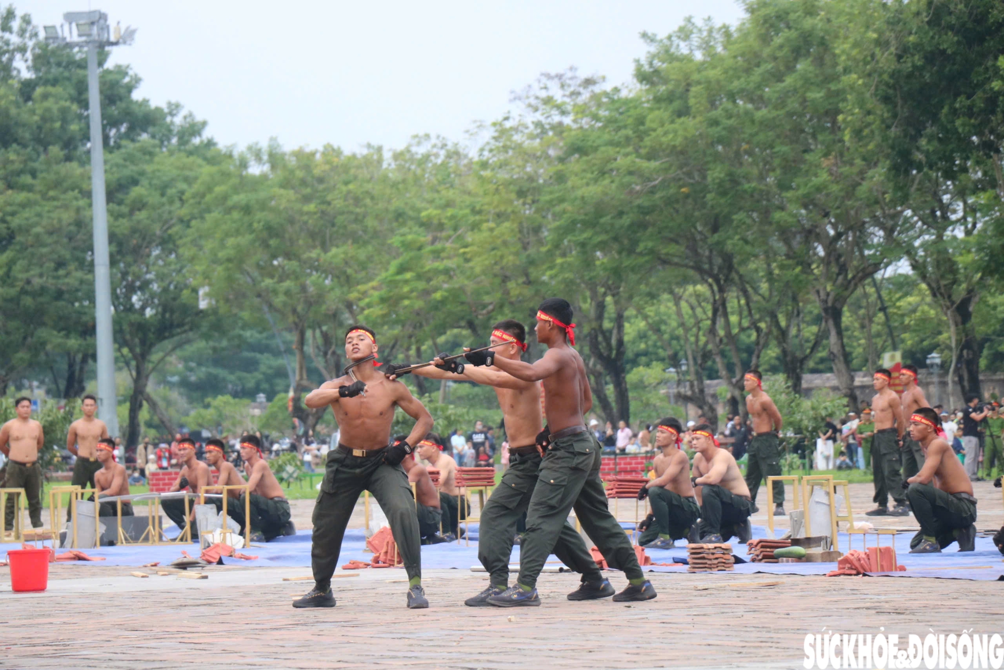 Mãn nhãn màn trình diễn võ thuật, khí công tại hội thi ngành công an- Ảnh 18.