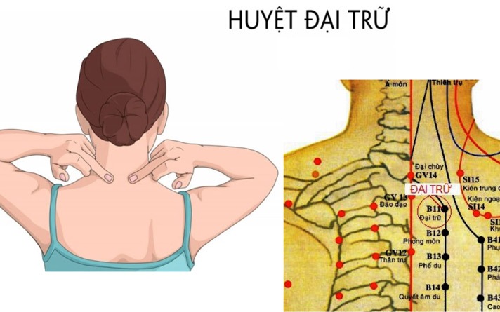 Xoa bóp bấm huyệt chữa đau lưng