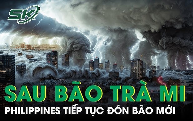 Philippines tiếp tục đón bão mới sau khi bão Trà Mi quét qua khiến hơn 100 người thiệt mạng