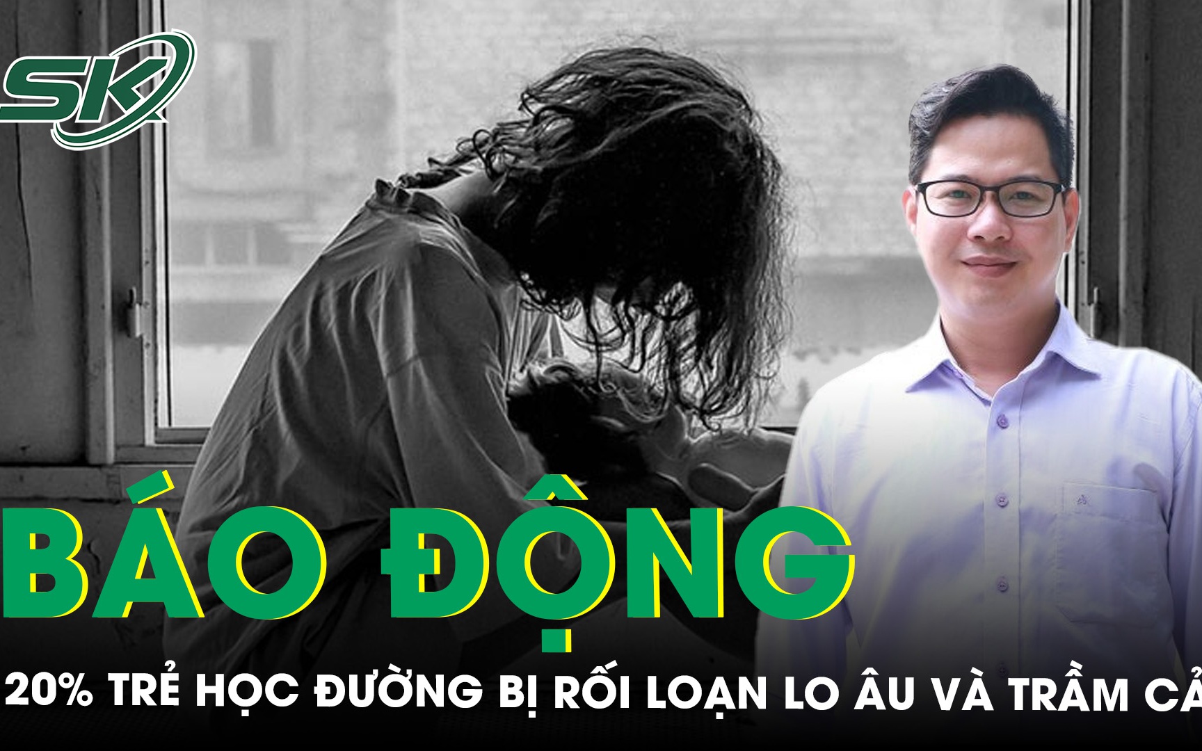 Báo động: Có tới 20% trẻ học đường bị rối loạn lo âu và trầm cảm