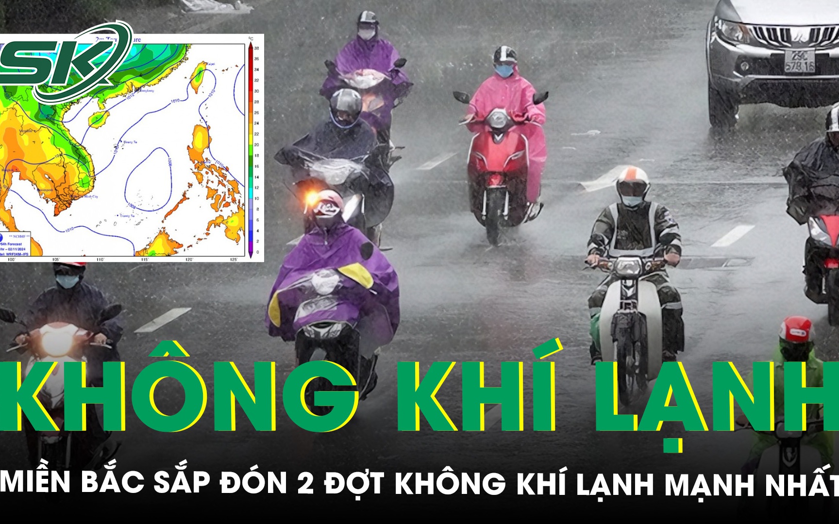 Miền Bắc sắp đón 2 đợt không khí lạnh mạnh nhất, có nơi xuống dưới 15 độ C